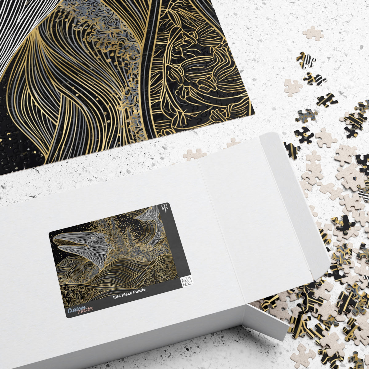 Melville's Moby Dick Puzzle | Ocean Art Jigsaw 110–1014 pcs