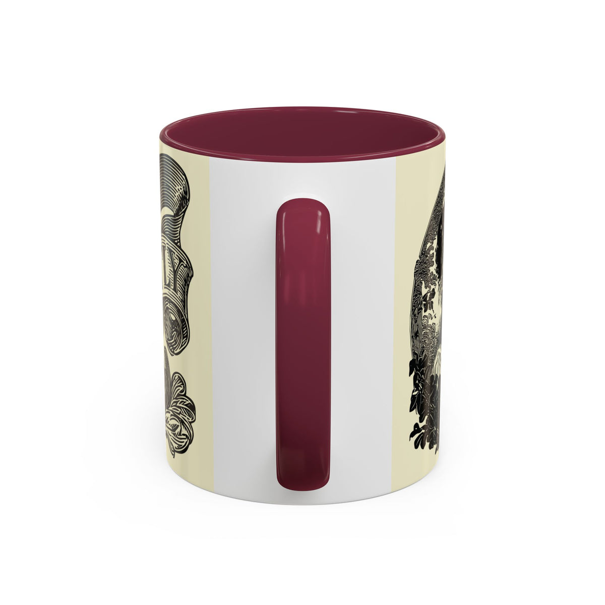 Most Ardently Floral Coffee Mug — Vintage Romantic Quote Mug (11oz & 15oz)
