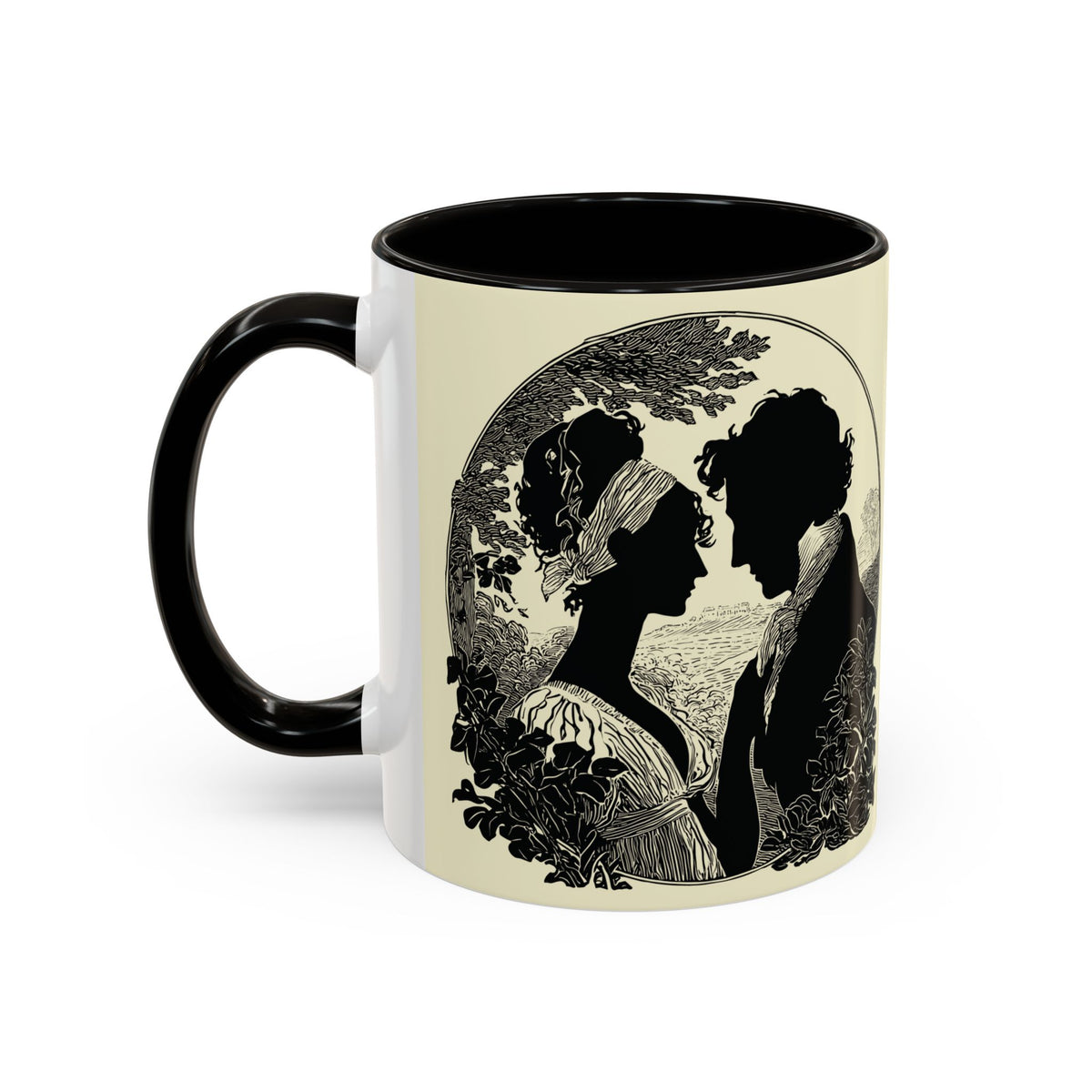 Most Ardently Floral Coffee Mug — Vintage Romantic Quote Mug (11oz & 15oz)