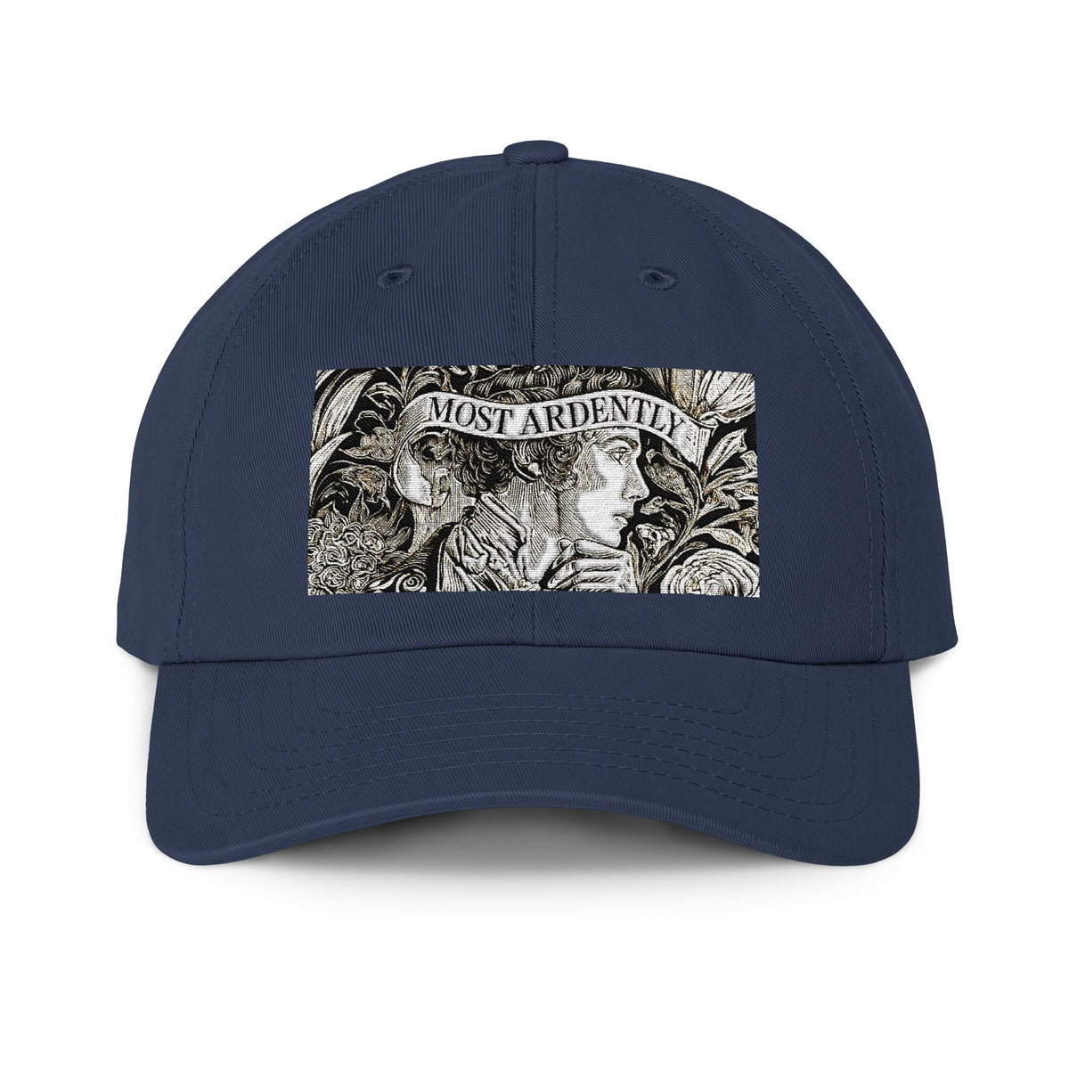 Pride & Prejudice's Mr. Darcy on Pemberley Estate — Vintage Jane Austen Inspired Banner Cap