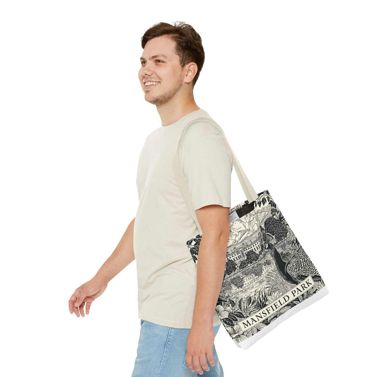Mansfield Park Vintage Illustration Tote Bag
