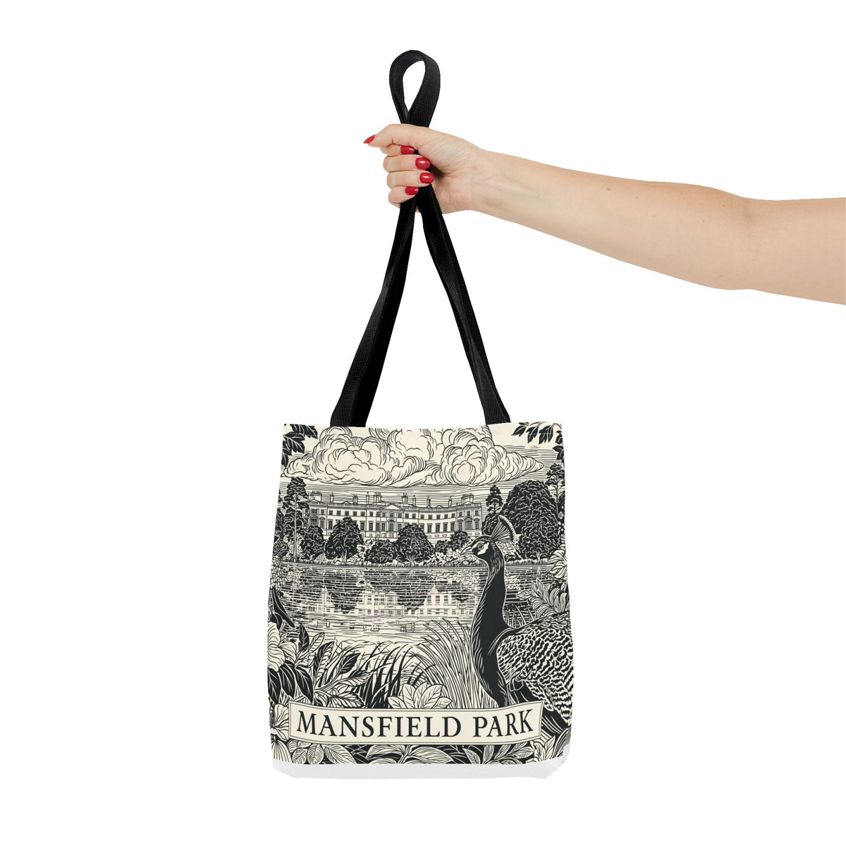 Mansfield Park Vintage Illustration Tote Bag