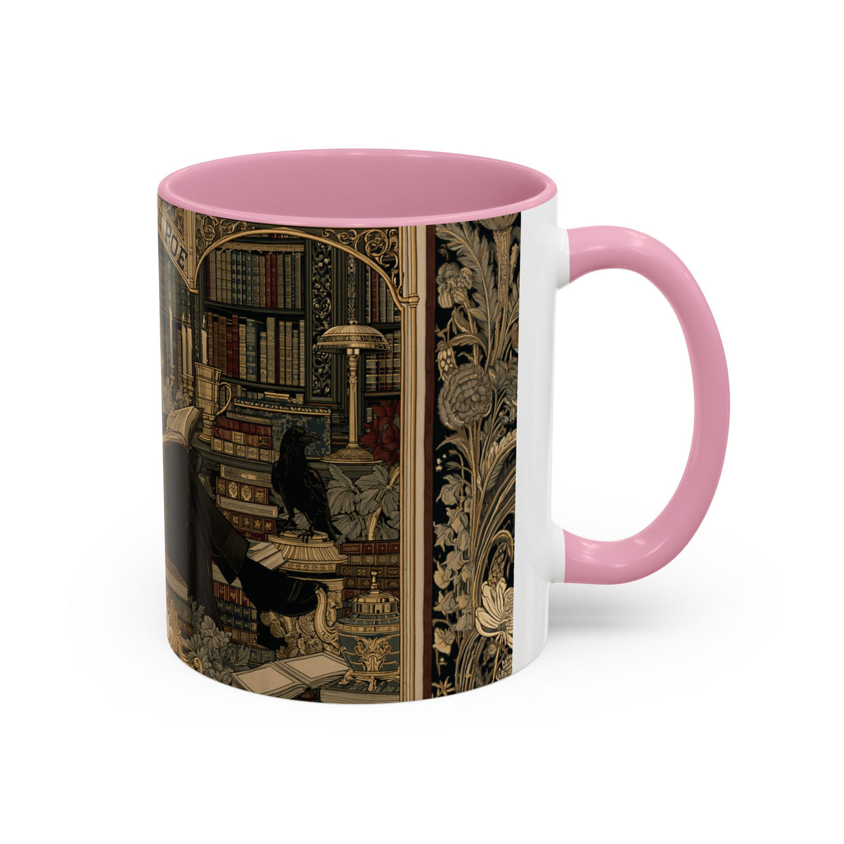 Edgar Allan Poe portrait Mug | Literary Gothic coffee mug