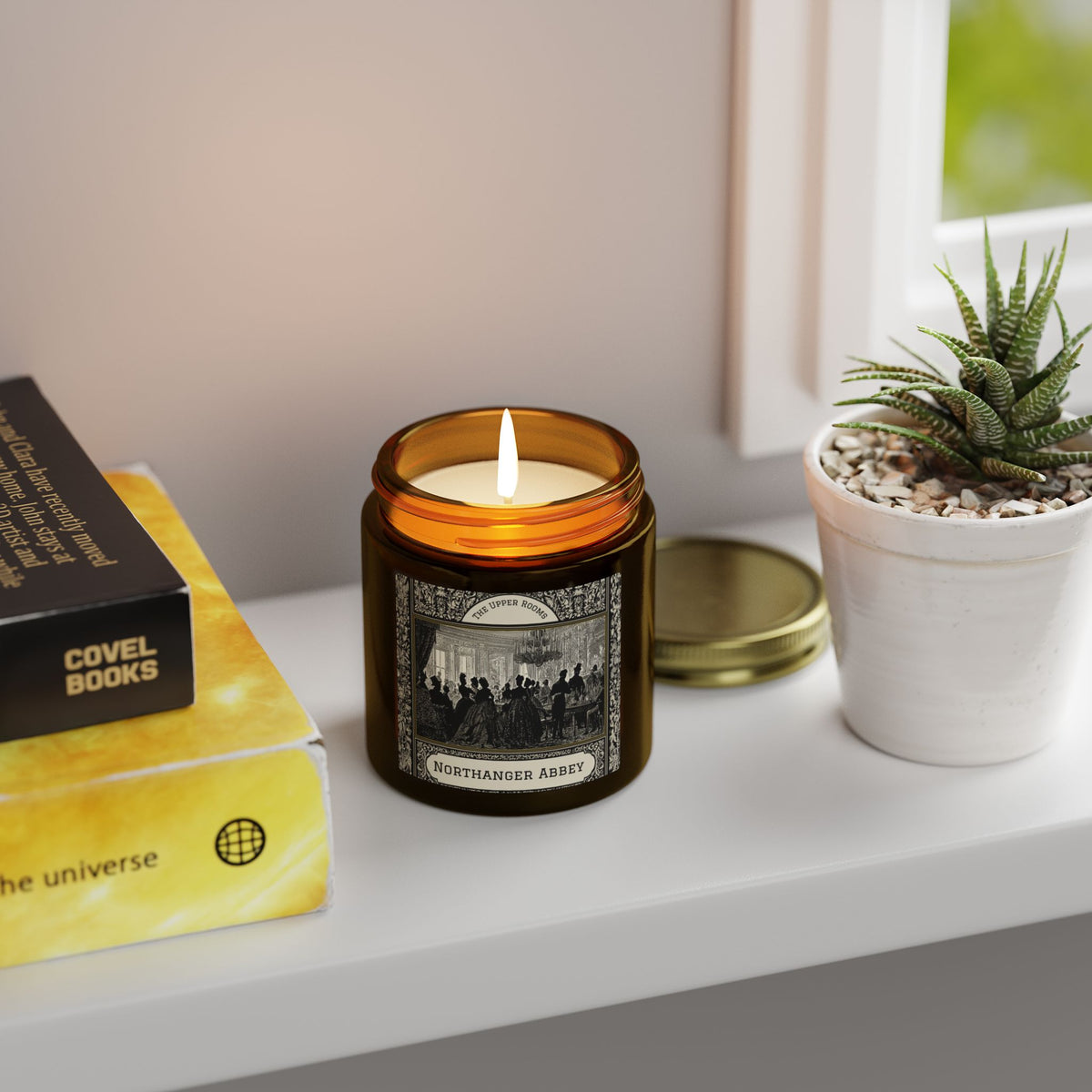 Northanger Abbey Illustration Candle | Soy Wax Candle