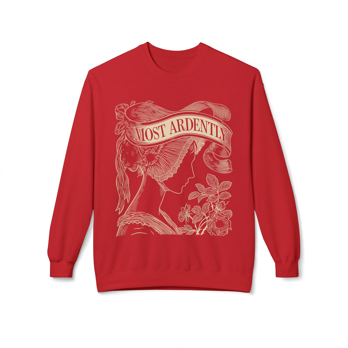 Most Ardently Vintage Floral Crewneck Sweatshirt