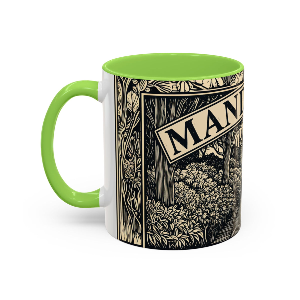 Manderley Estate Illustration Mug | Ceramic Coffee Cup