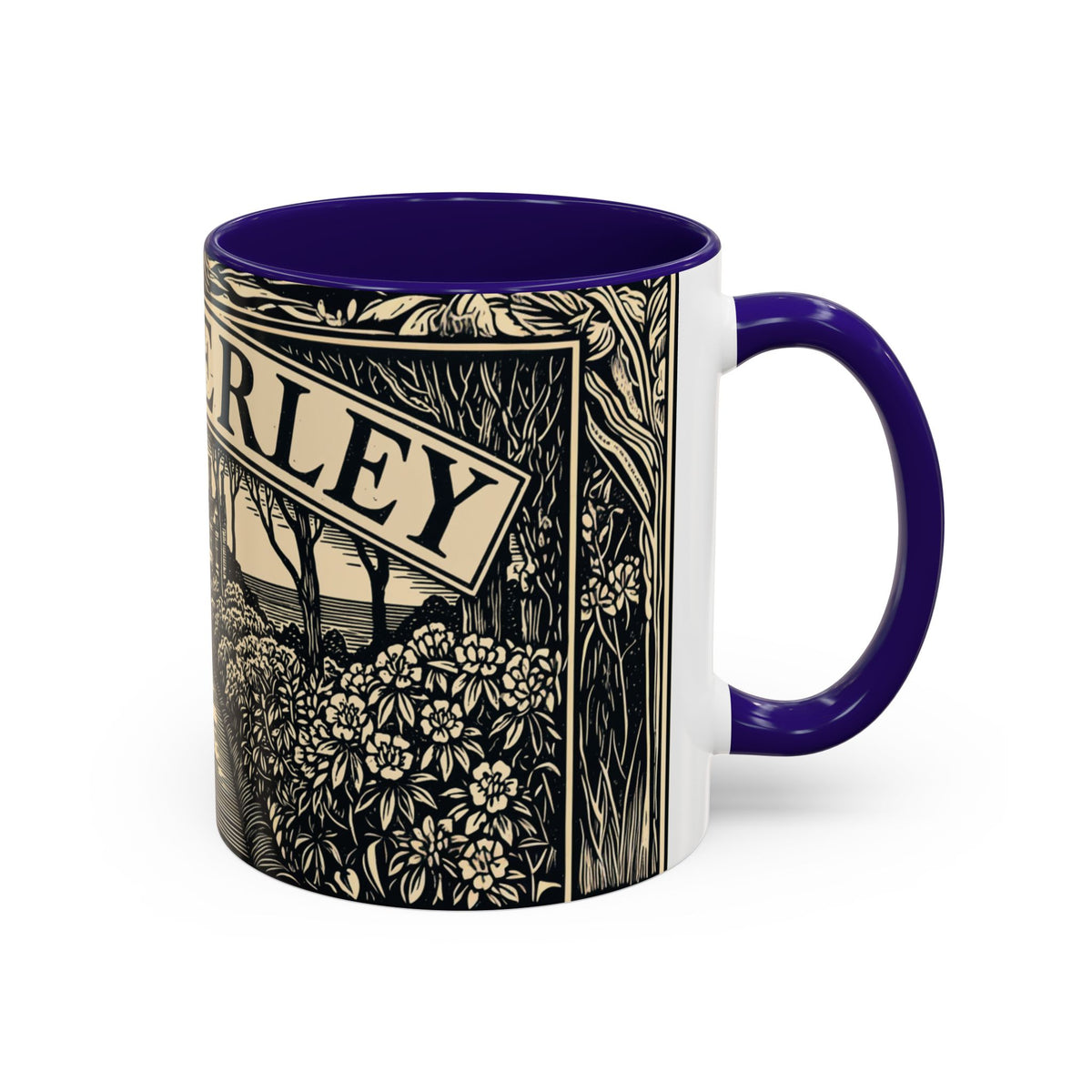 Manderley Estate Illustration Mug | Ceramic Coffee Cup