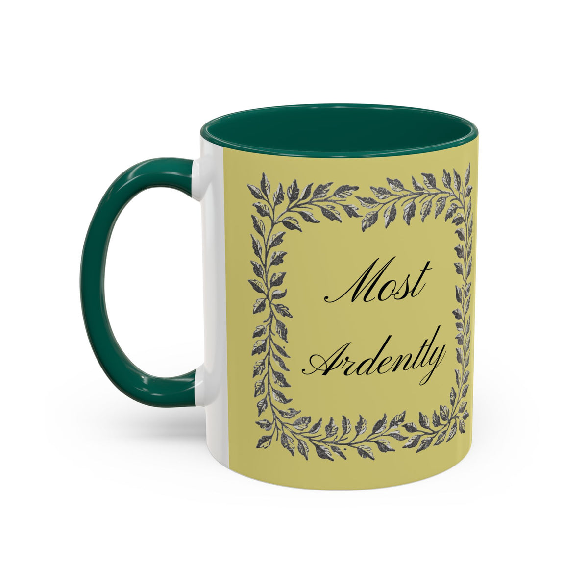 Pride & Prejudice Ceramic Mug – Jane Austen Vintage Romance Coffee Cup
