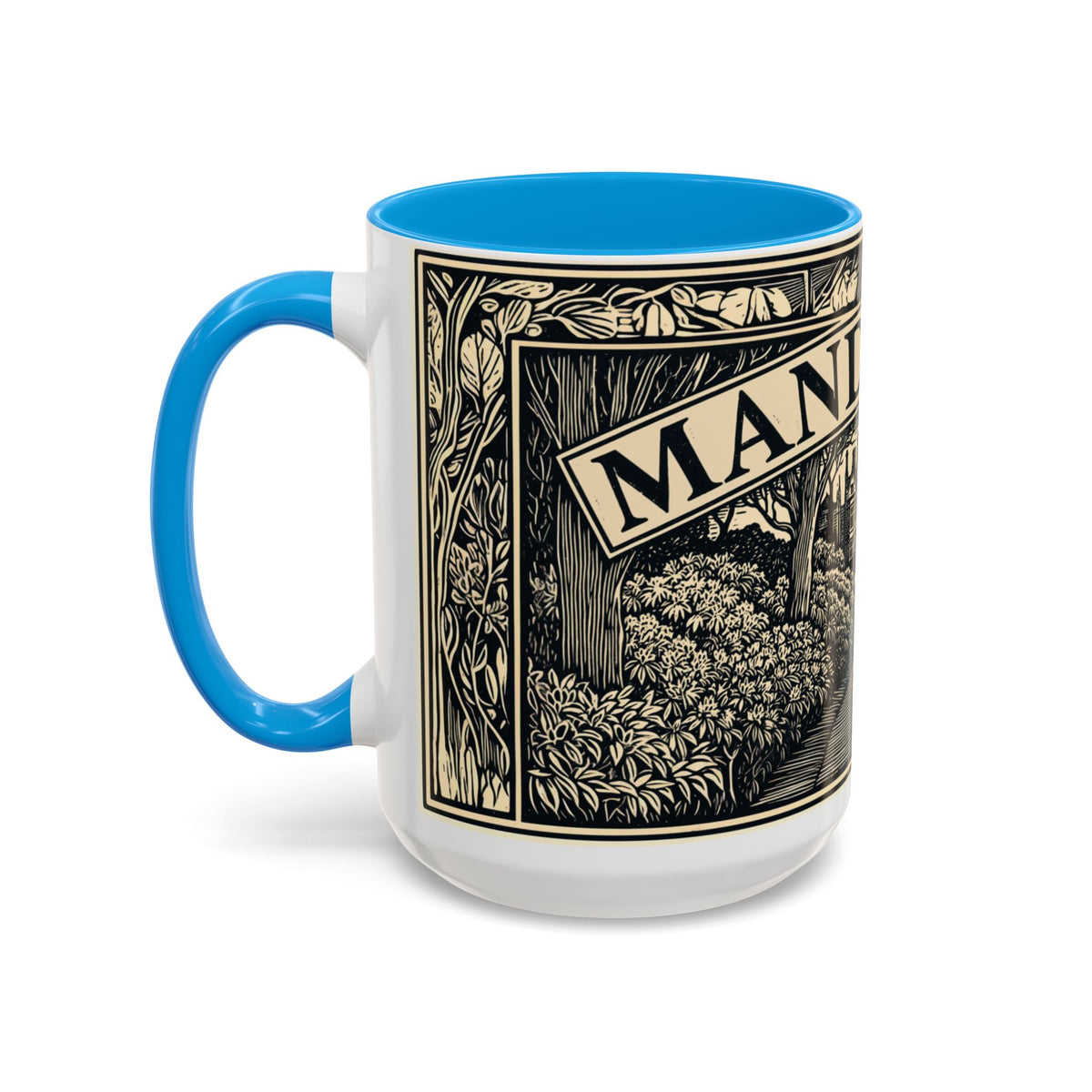 Manderley Estate Illustration Mug | Ceramic Coffee Cup