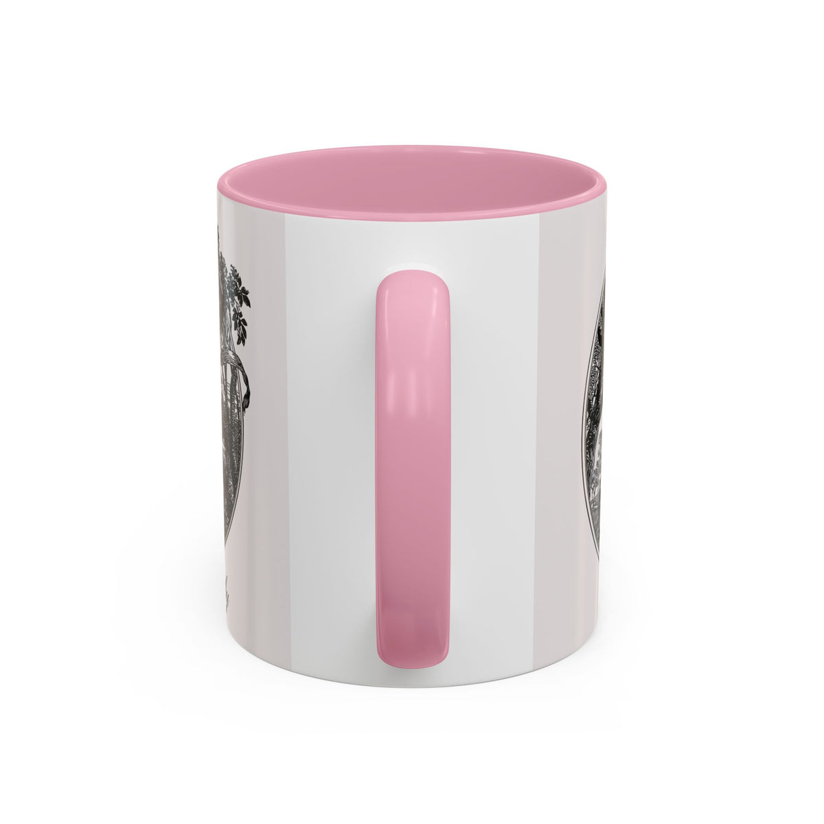 Romantic Vintage Silhouette Mug — "Most Ardently" Tea Coffee Cup (11oz/15oz)