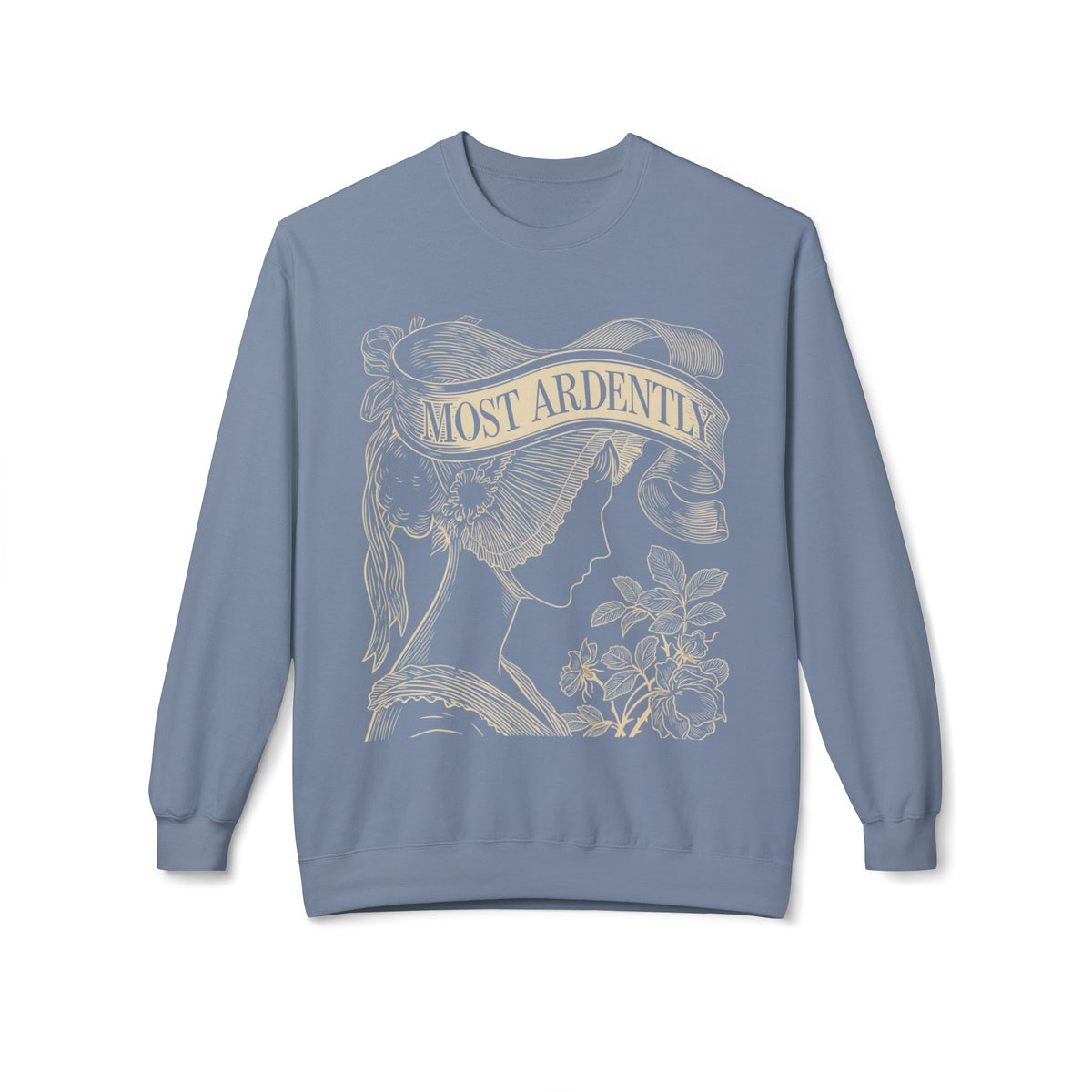 Most Ardently Vintage Floral Crewneck Sweatshirt