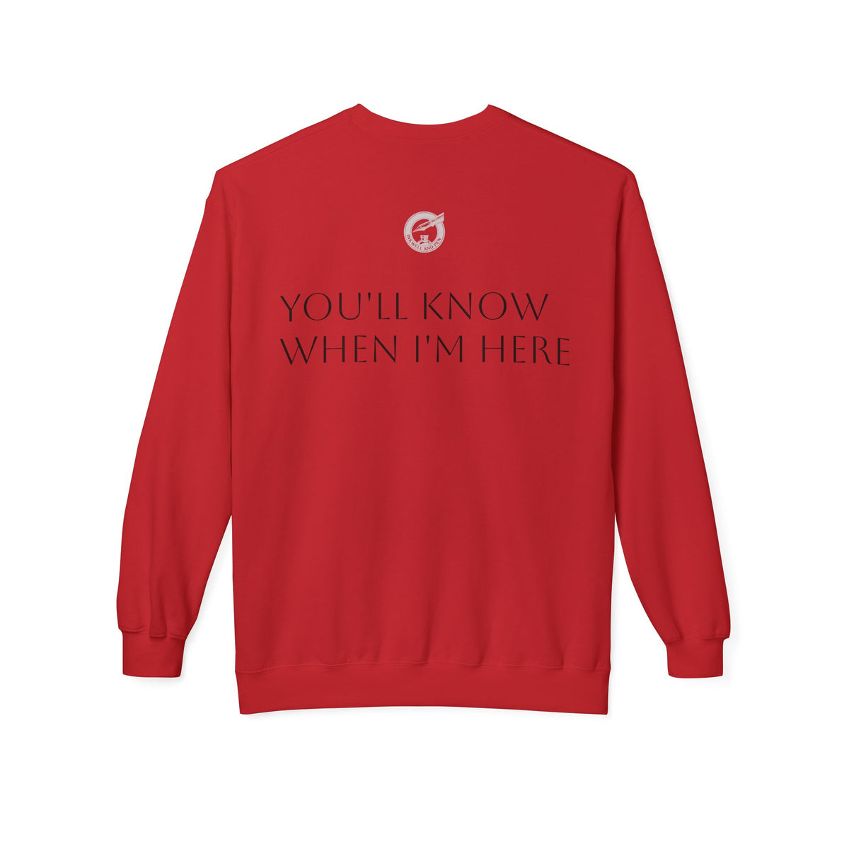 "Barely Tolerable" Vintage Portrait Sweatshirt