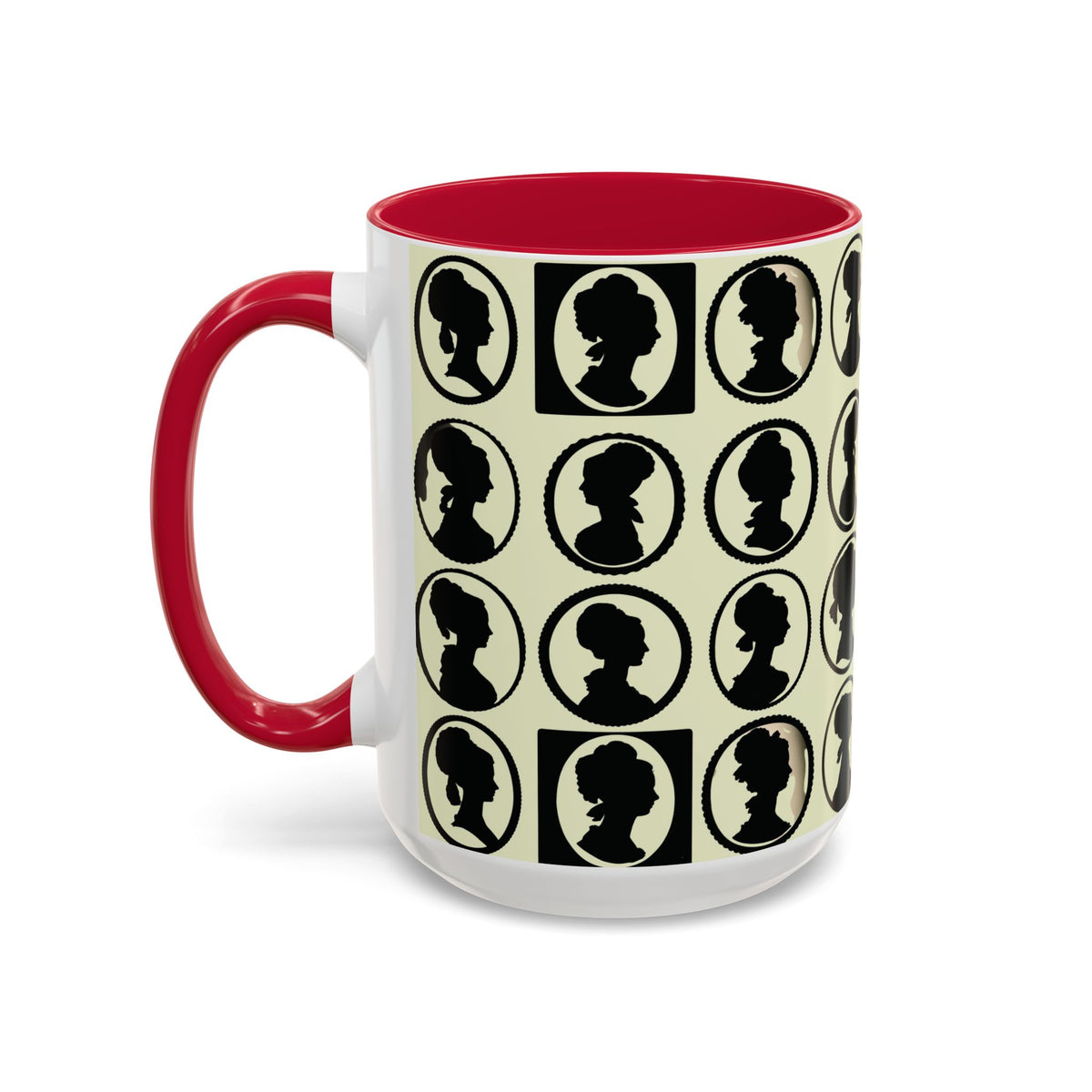 Mansfield Park Peacock Illustration Mug | Vintage Etching Wraparound