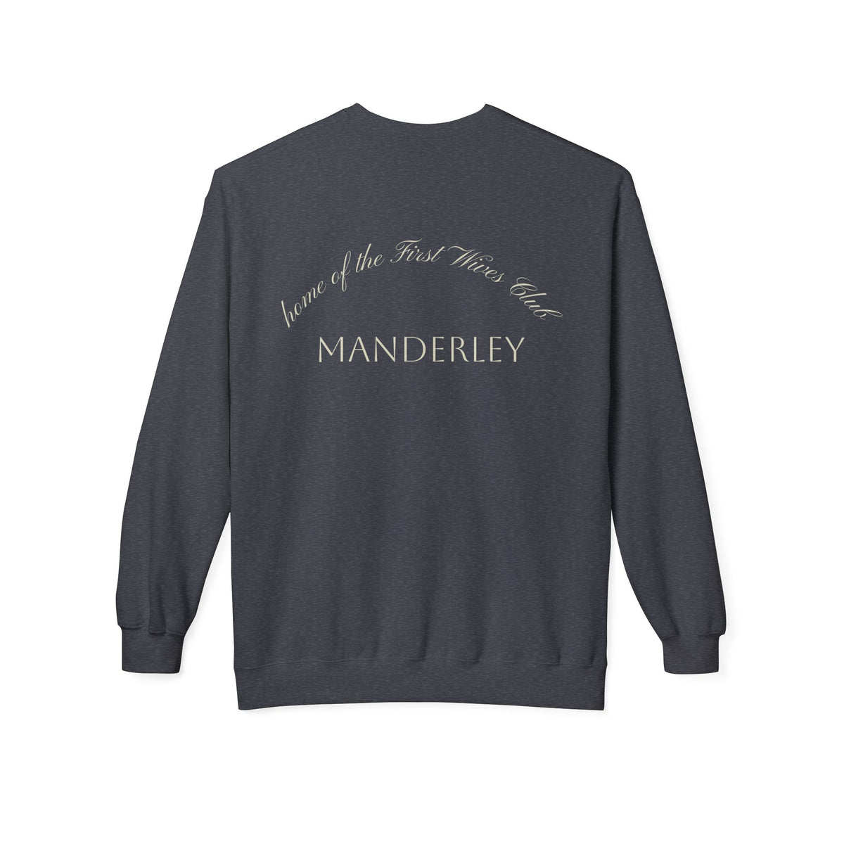 Manderley Vintage Graphic Sweatshirt — Gothic Rose Estate Crewneck