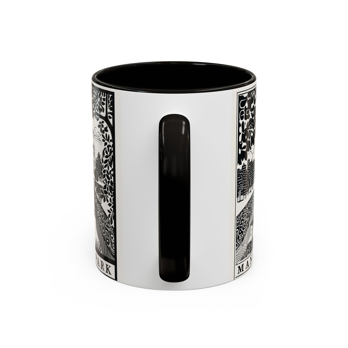 Mansfield Park Peacock Illustration Mug | Vintage Etching Wraparound