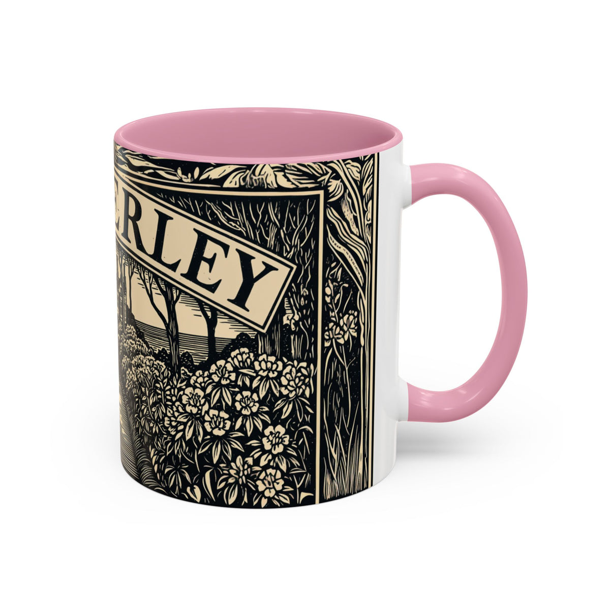 Manderley Estate Illustration Mug | Ceramic Coffee Cup