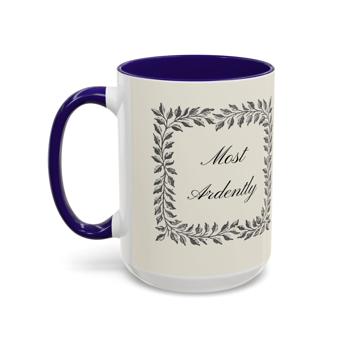 Pride & Prejudice Ceramic Mug – Jane Austen Vintage Romance Coffee Cup