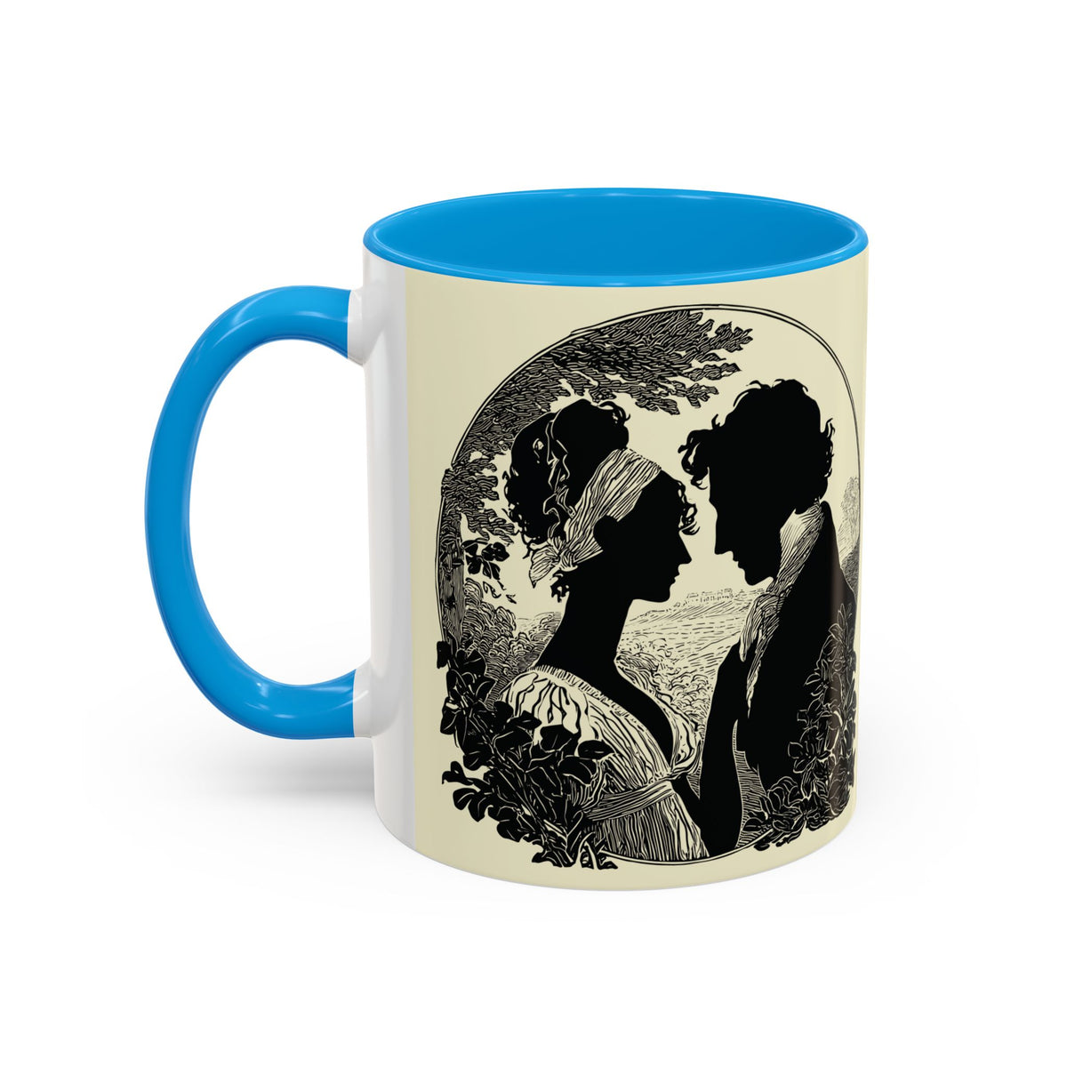 Most Ardently Floral Coffee Mug — Vintage Romantic Quote Mug (11oz & 15oz)