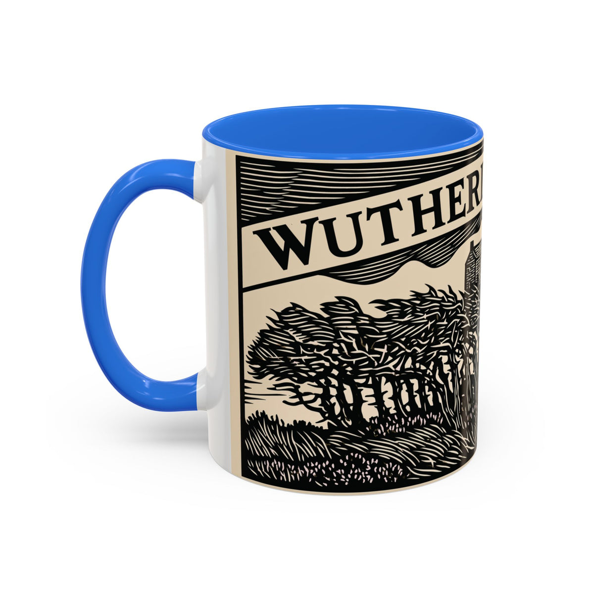 Wuthering Heights Coffee Mug | Emily Brontë Literary Design Mug