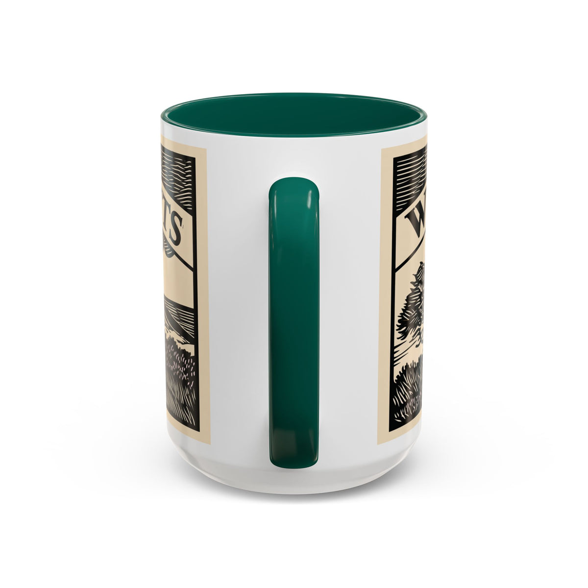 Wuthering Heights Coffee Mug | Emily Brontë Literary Design Mug