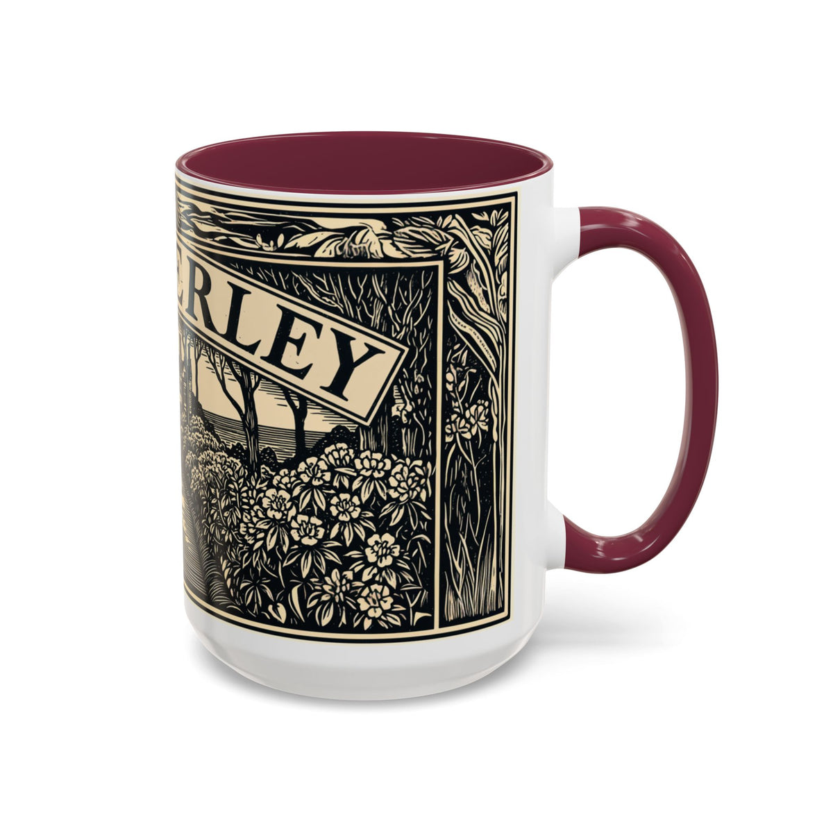 Manderley Estate Illustration Mug | Ceramic Coffee Cup