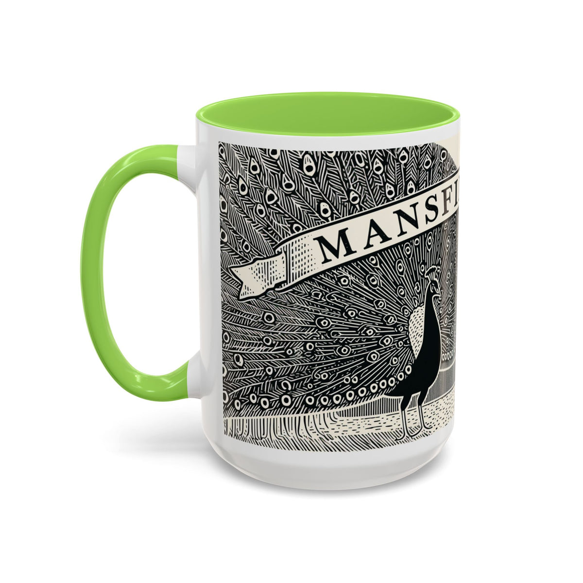 Mansfield Park illustration Mug | Peacock & Estate ceramic mug