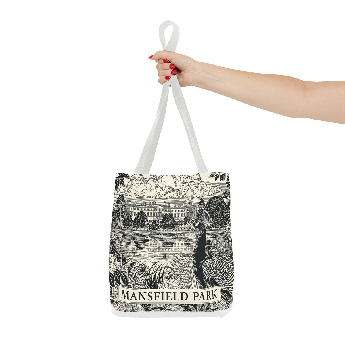 Mansfield Park Vintage Illustration Tote Bag