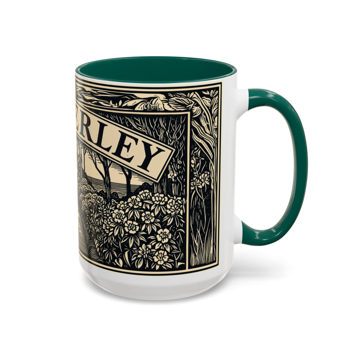 Manderley Estate Illustration Mug | Ceramic Coffee Cup