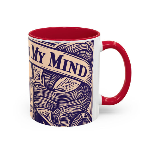 Darcy On My Mind Ceramic Mug — Jane Austen Literary Coffee Cup (11oz/15oz)