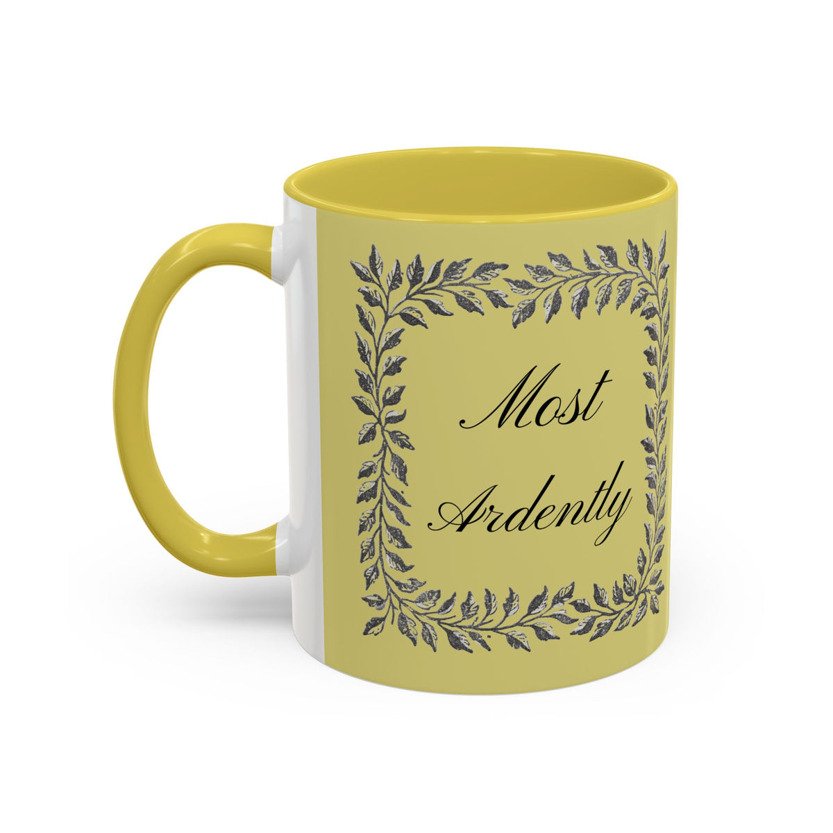 Pride & Prejudice Ceramic Mug – Jane Austen Vintage Romance Coffee Cup