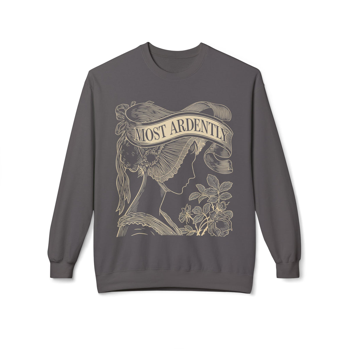 Most Ardently Vintage Floral Crewneck Sweatshirt