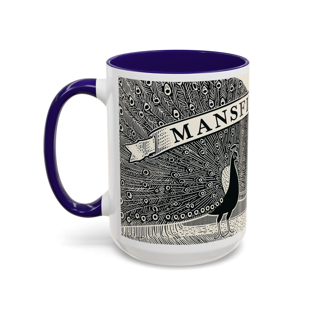 Mansfield Park illustration Mug | Peacock & Estate ceramic mug