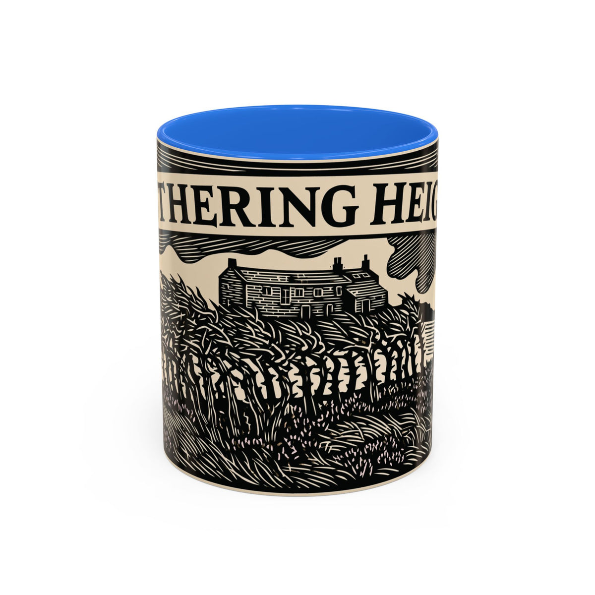 Wuthering Heights Coffee Mug | Emily Brontë Literary Design Mug