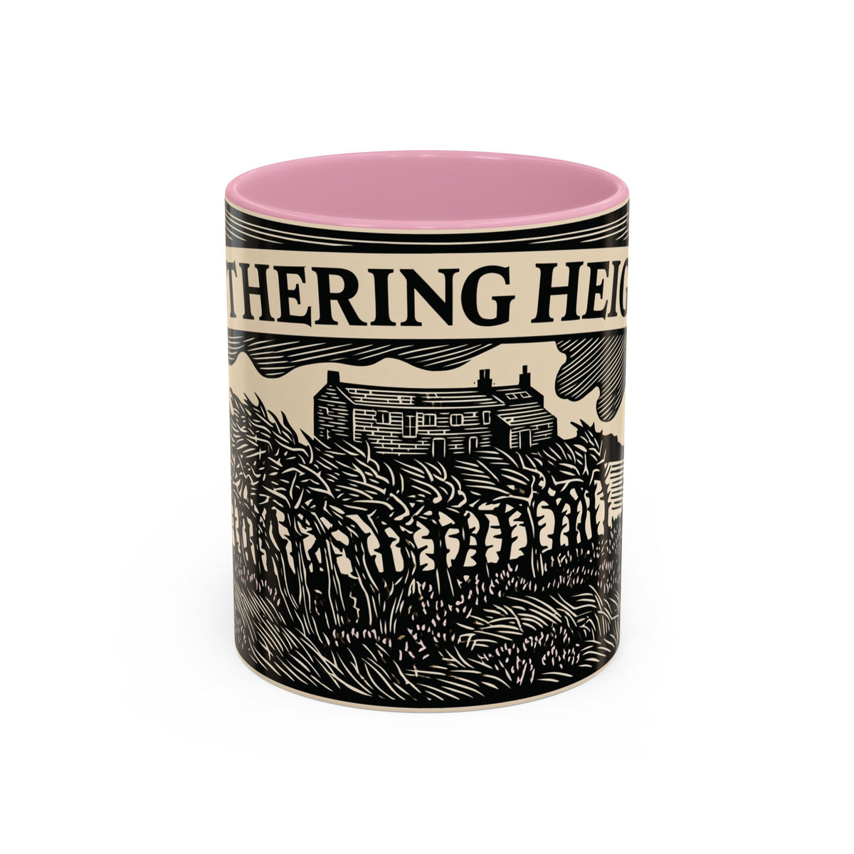Wuthering Heights Coffee Mug | Emily Brontë Literary Design Mug