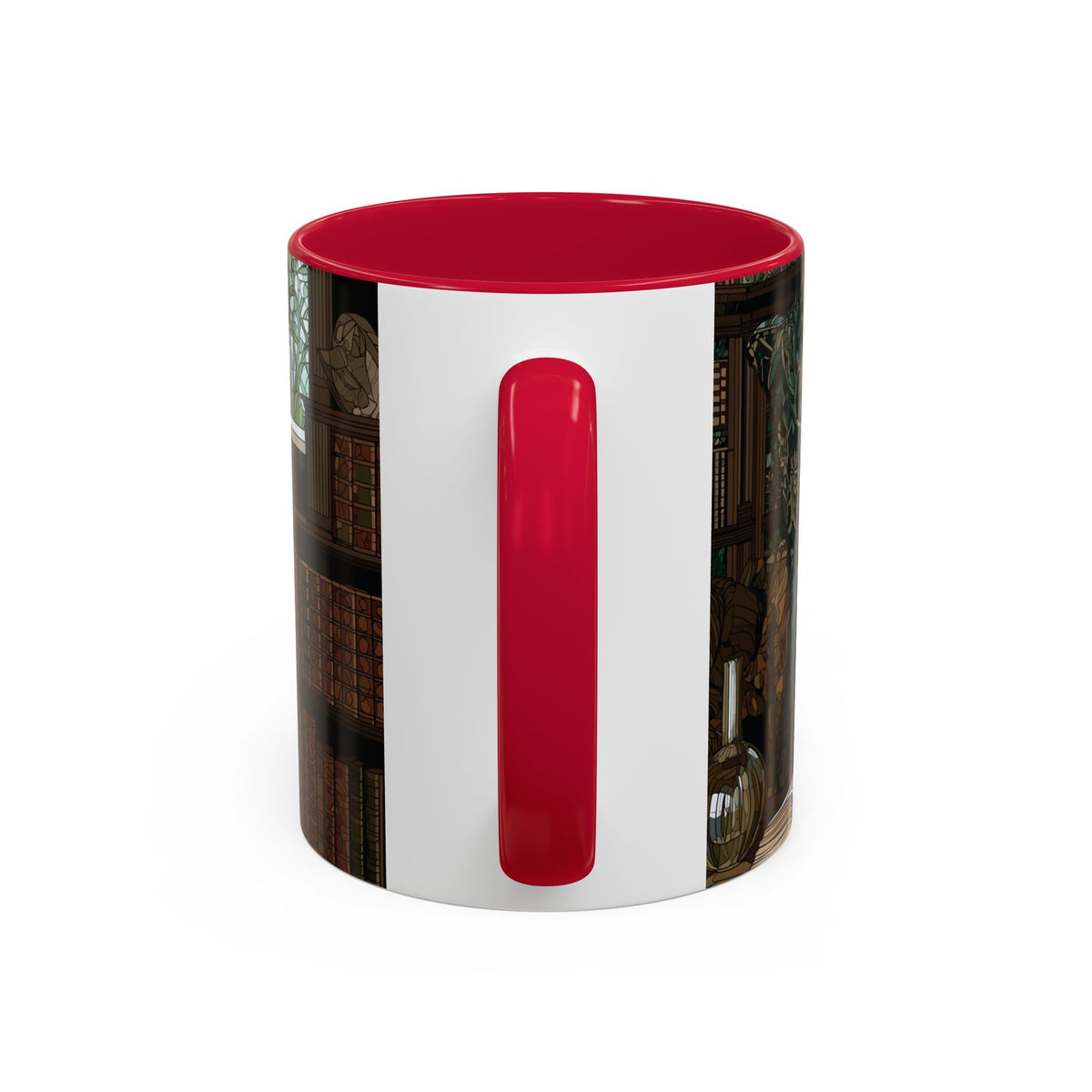 Cozy Reading Nook Cat Mug | Ceramic Coffee Cup 11oz 15oz
