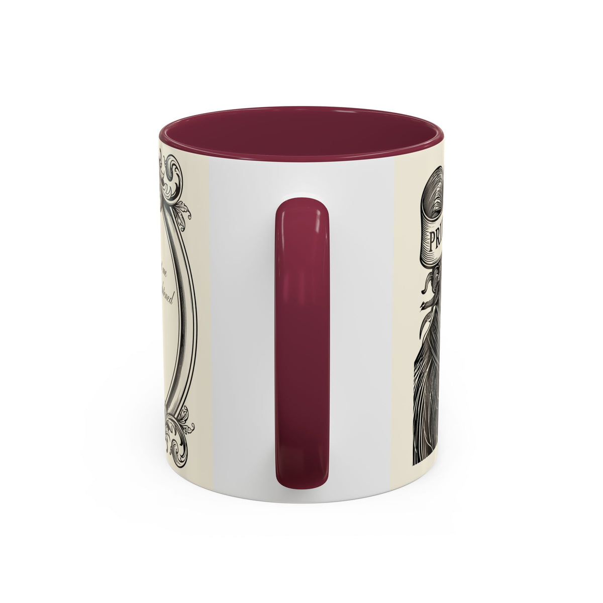 Quote from Pride & Prejudice Vintage Floral Mug — “Pride & Prejudice” Ceramic Book Lover Mug (11oz/15oz)