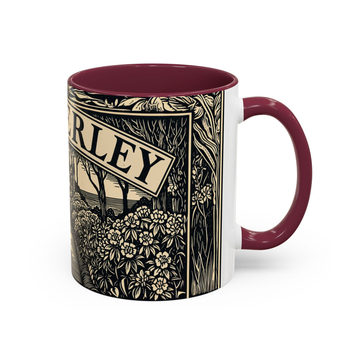 Manderley Estate Illustration Mug | Ceramic Coffee Cup