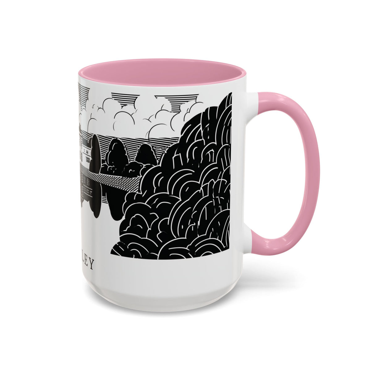 Pemberley Estate Illustration Mug | Ceramic Coffee Cup