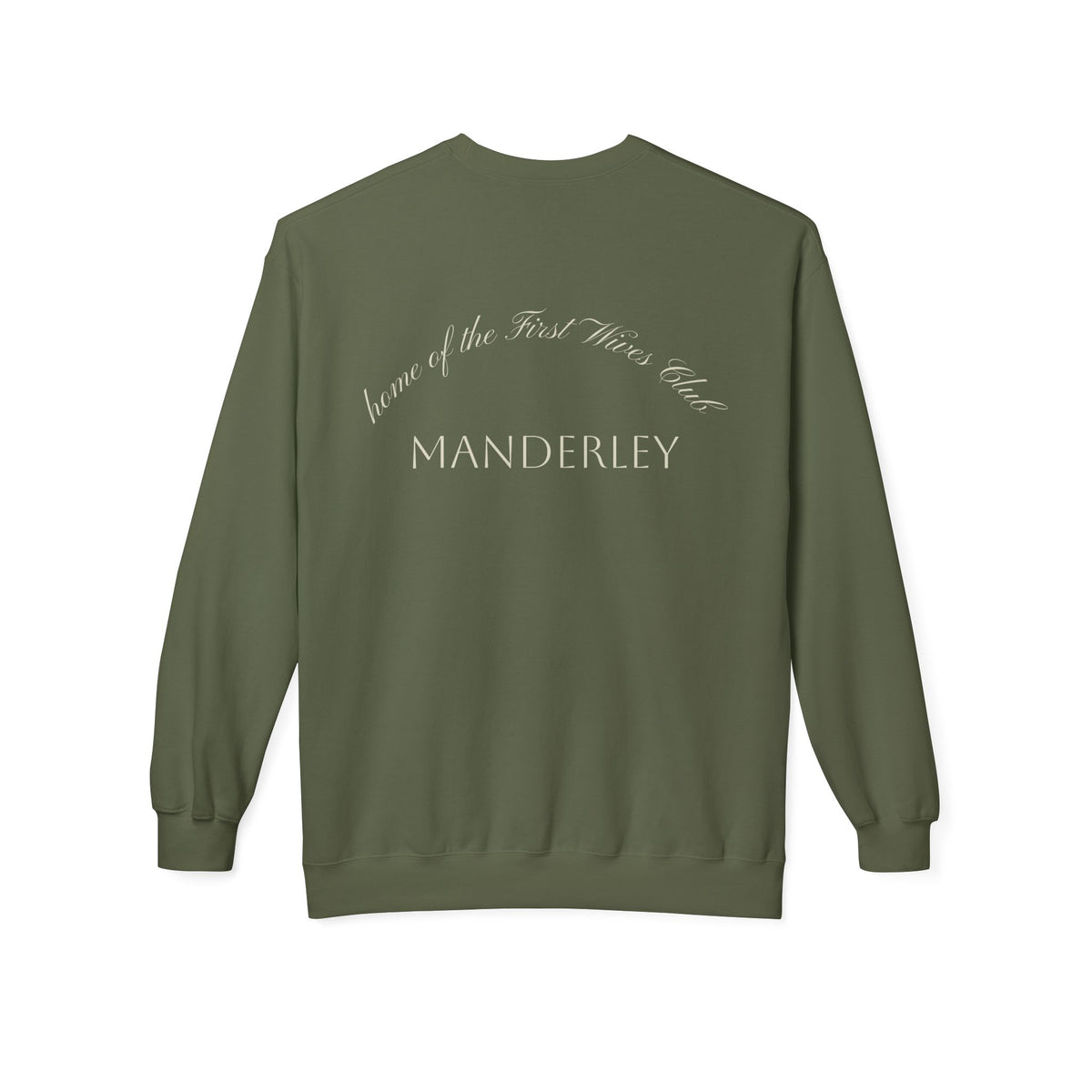 Manderley Vintage Graphic Sweatshirt — Gothic Rose Estate Crewneck