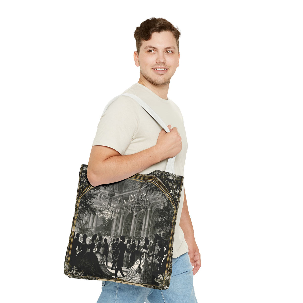 Regency Ballroom Scene Tote Bag | A Night of Elegance...and Splendor