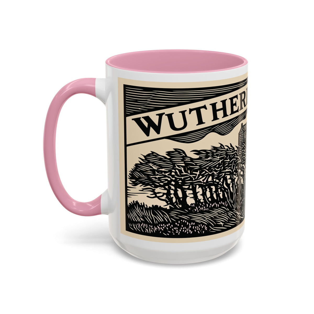 Wuthering Heights Coffee Mug | Emily Brontë Literary Design Mug