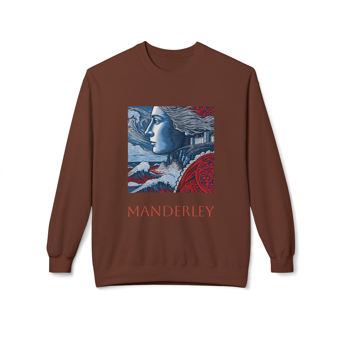 Manderley Crewneck Sweatshirt — "I feel her everywhere, you do too, don't you?"