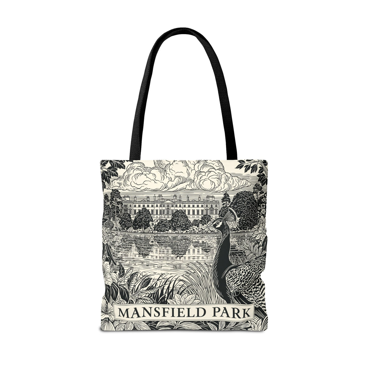 Mansfield Park Vintage Illustration Tote Bag