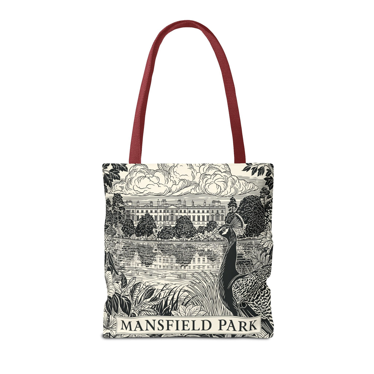 Mansfield Park Vintage Illustration Tote Bag