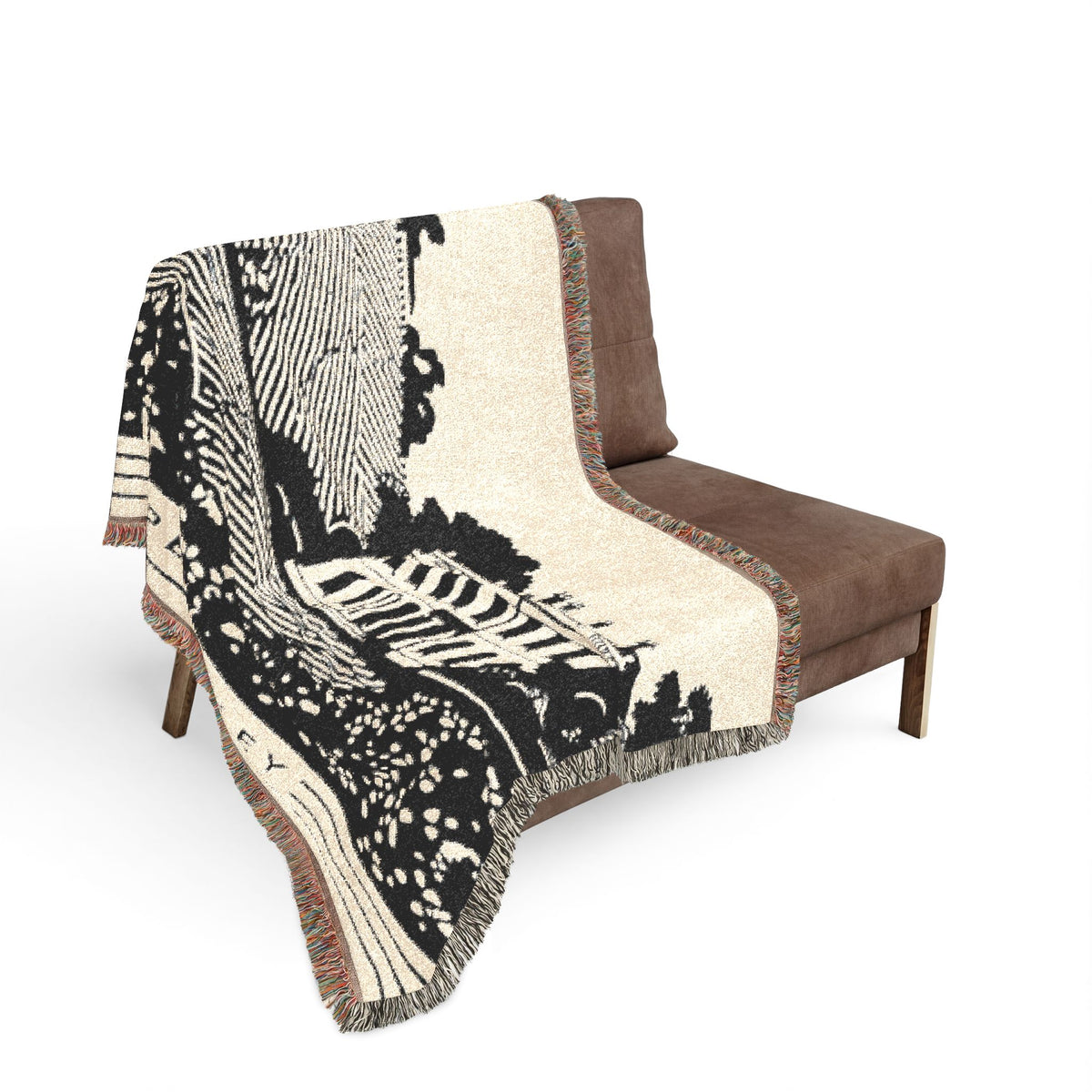 Pemberley Estate Woven Blanket | Vintage Manor Tapestry Throw