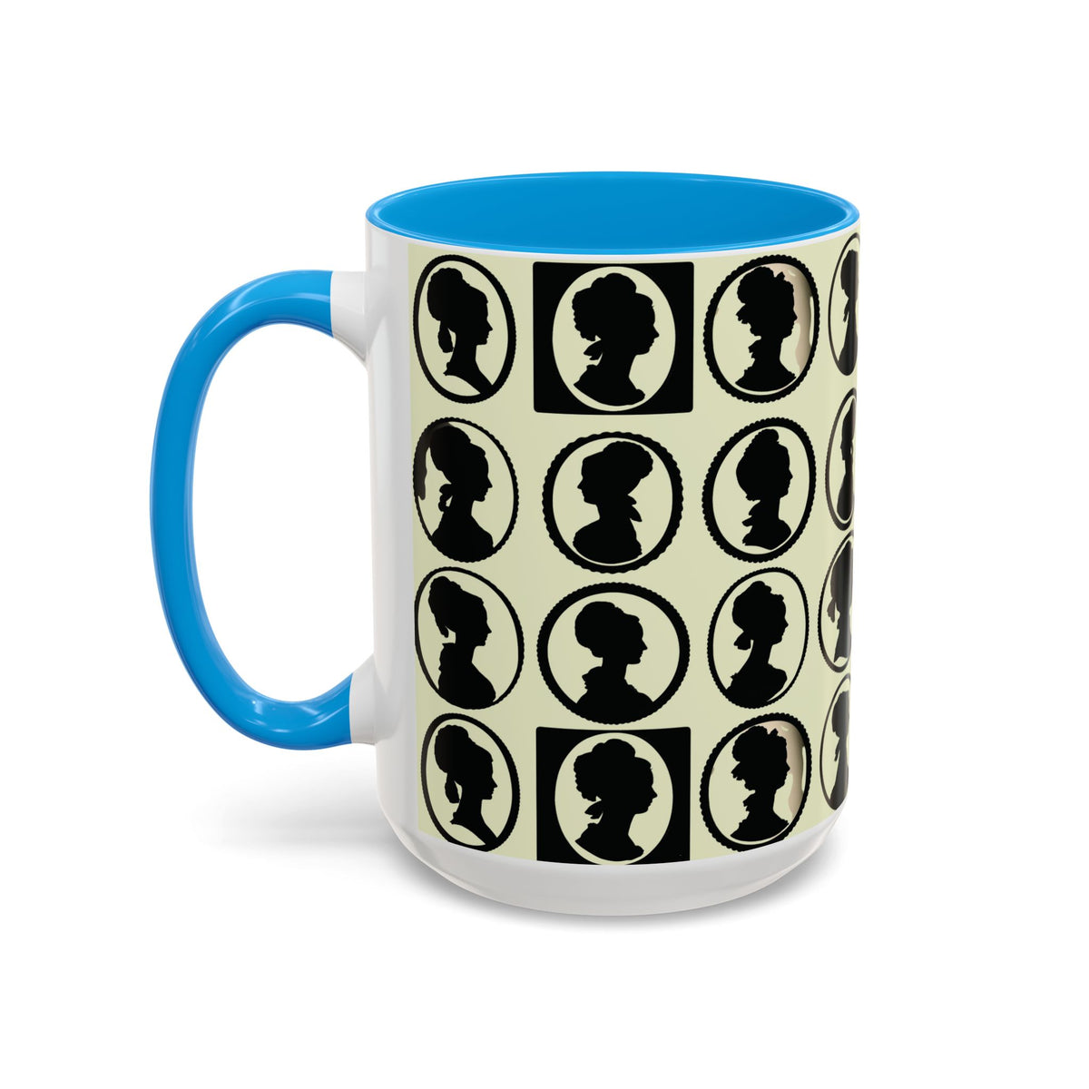 Mansfield Park Peacock Illustration Mug | Vintage Etching Wraparound