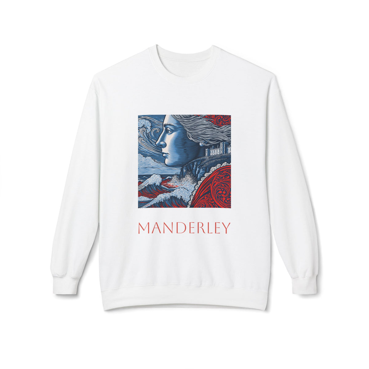 Manderley Crewneck Sweatshirt — "I feel her everywhere, you do too, don't you?"