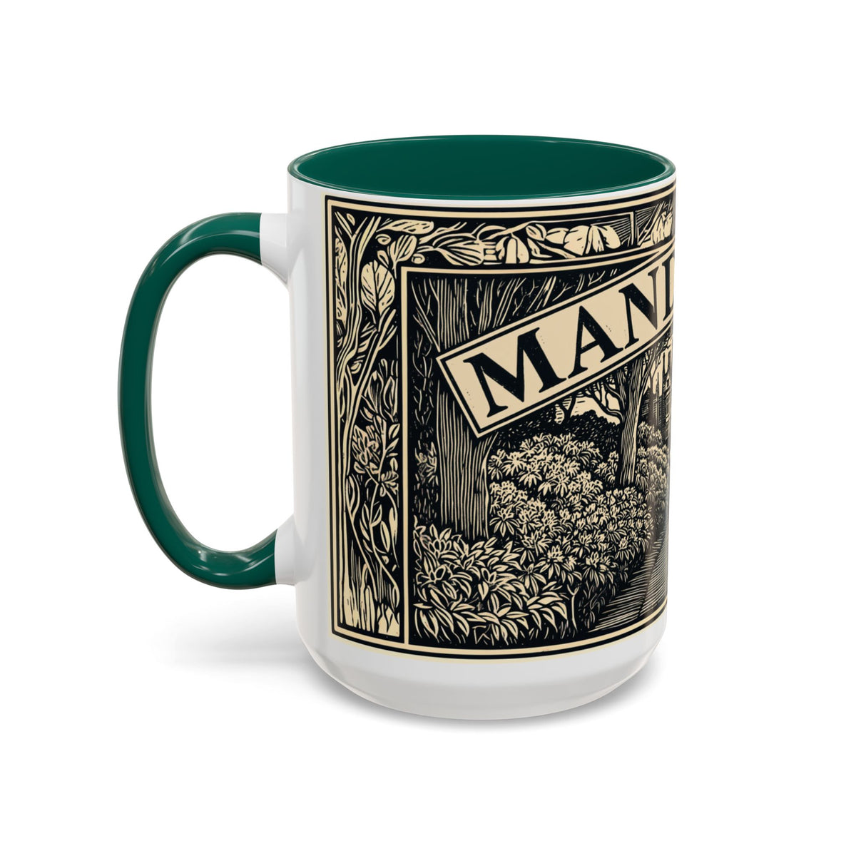 Manderley Estate Illustration Mug | Ceramic Coffee Cup