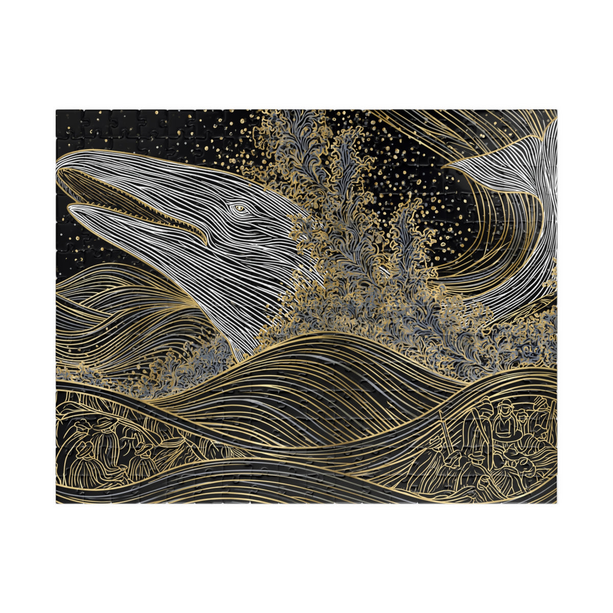 Melville's Moby Dick Puzzle | Ocean Art Jigsaw 110–1014 pcs