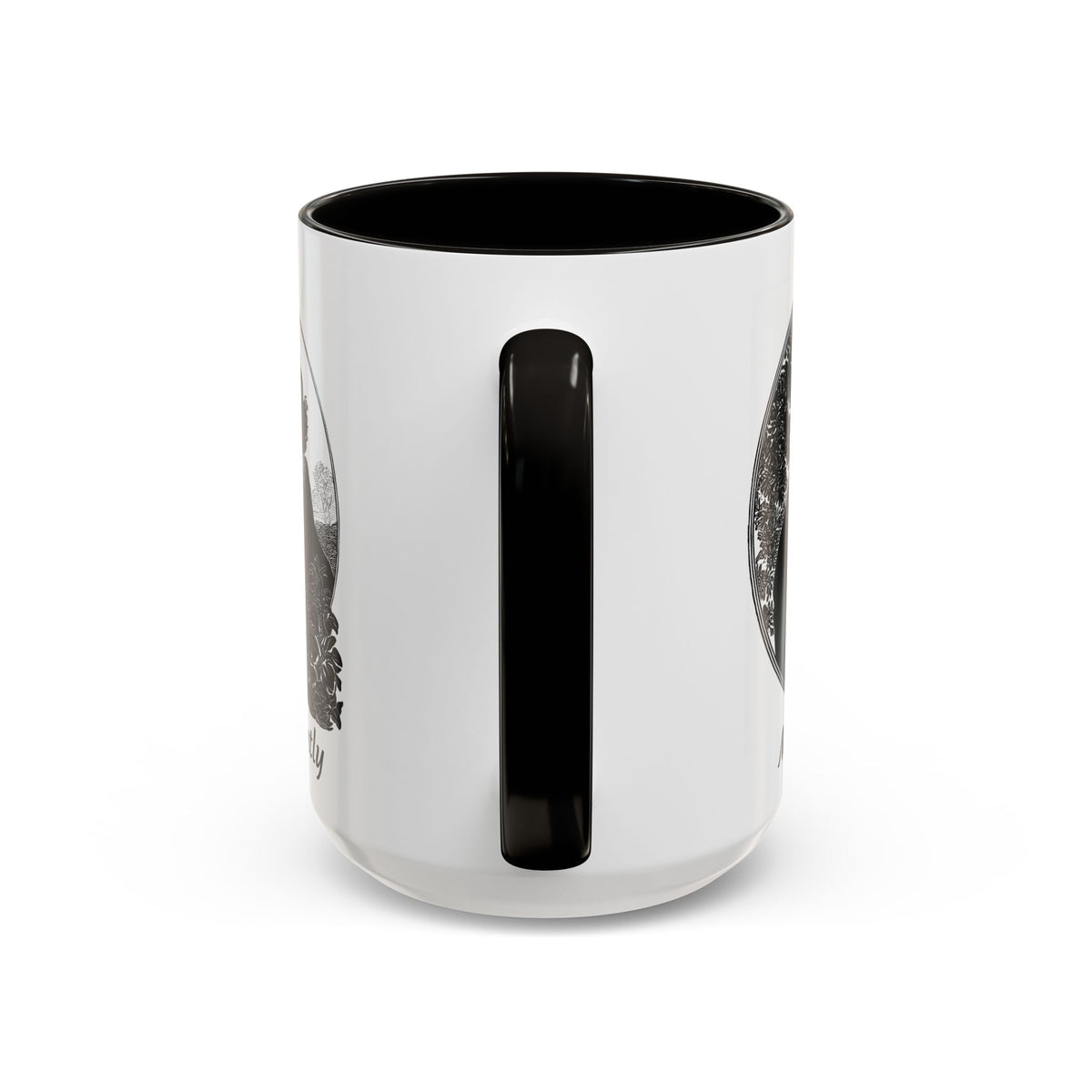 Regency Silhouette 'Most Ardently' Mug, Ceramic Coffee Mug | 11oz or 15oz